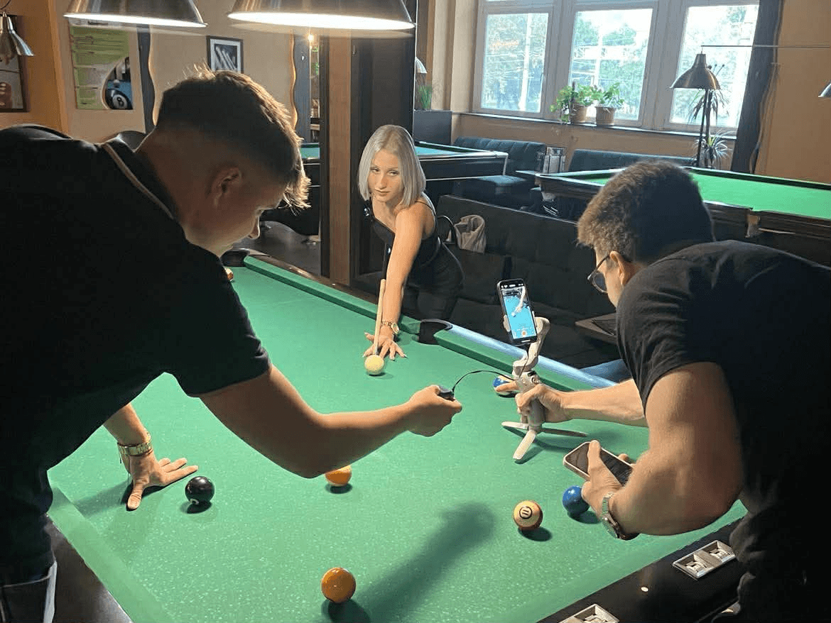 Behind the scenes of video production